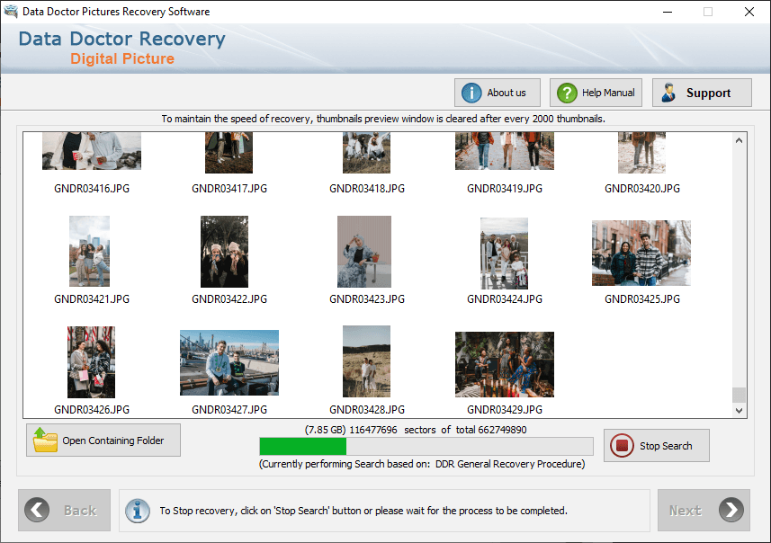 Disk Scanning Process